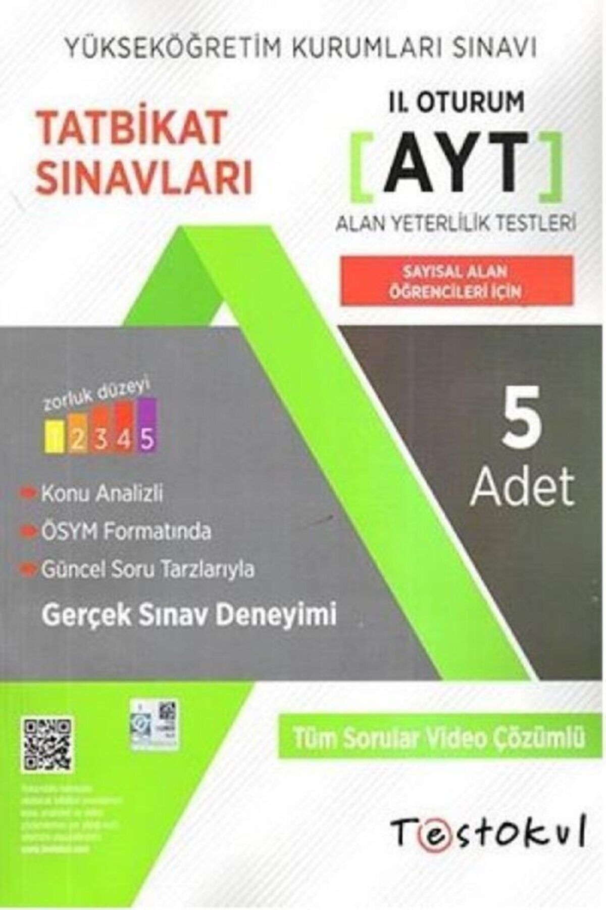 Test Okul Ayt Sayısal Alan Öğrencileri Için Tatbikat Sınavları