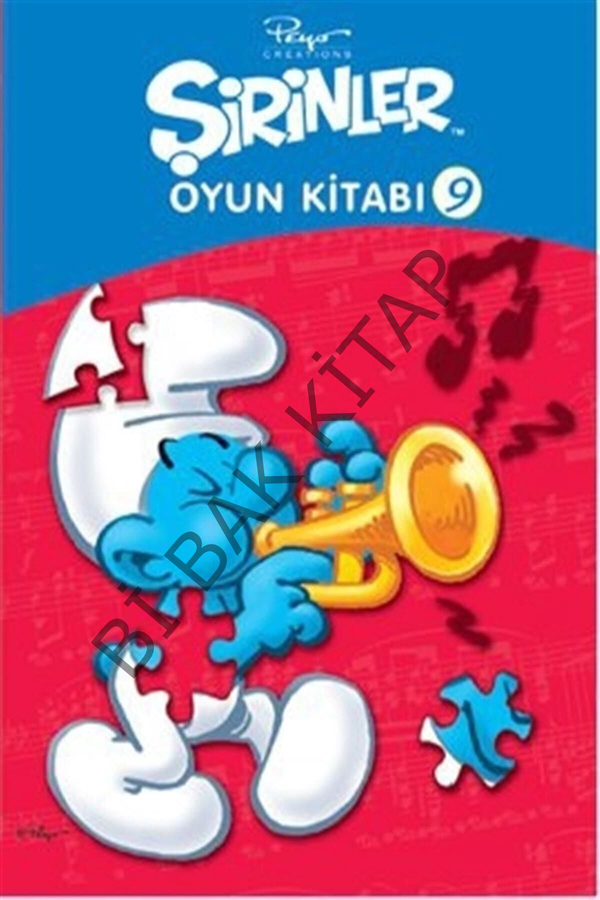 Şirinler Oyun Kitabı 9 Pierre Culliford