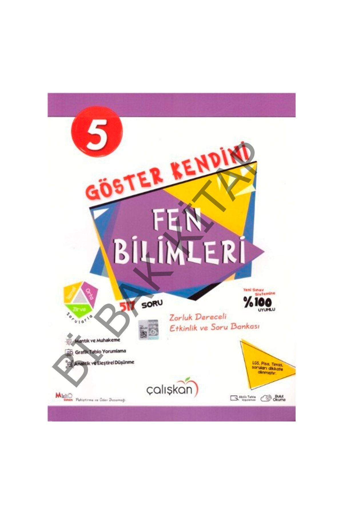 Çalışkan 5.sınıf Fen Bilimleri Göster Kendini Soru Bankası