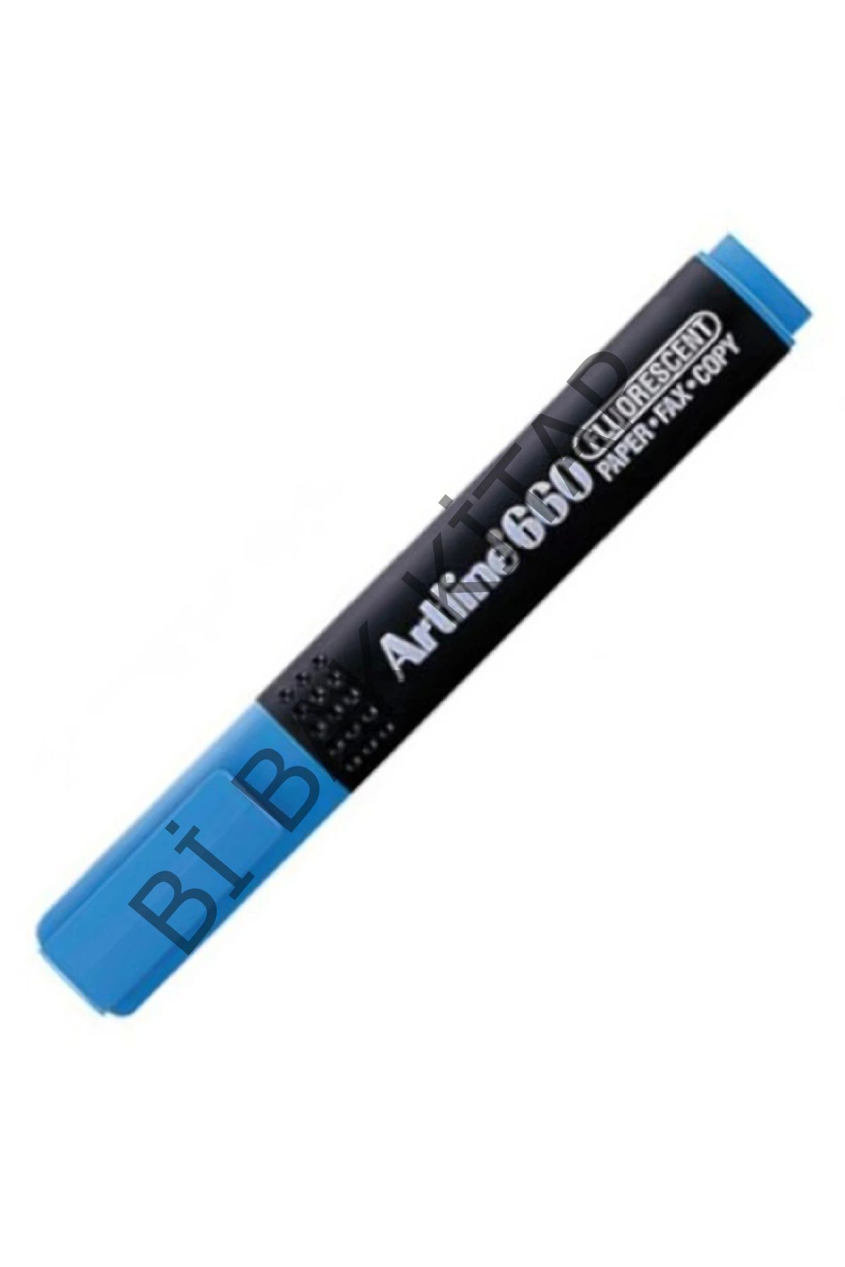 Ek- 660 Kesik Uç 1.0-4.0mm Hıghlıghter Fosforlu Kalem Lıght Blue