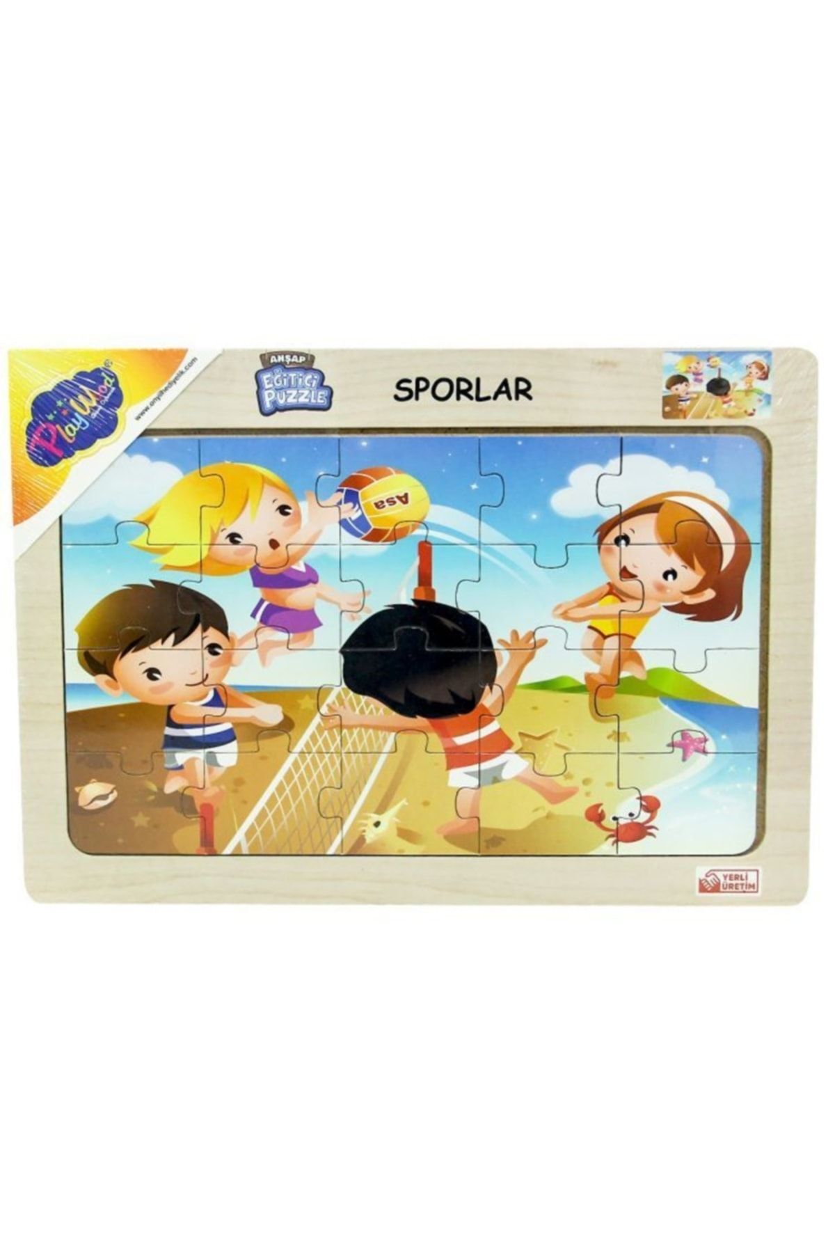 Ahşap Sporlar Puzzle