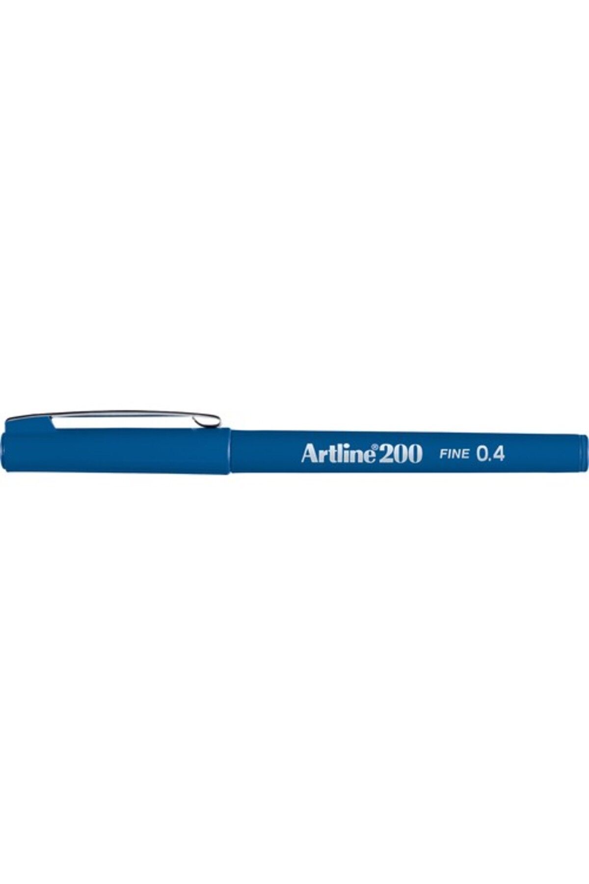 Artline 200 Fineliner 0.4mm Keçe Uçlu Kalem Royal Mavi