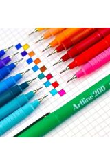 Artline 200 Fineliner 0.4mm Keçe Uçlu Kalem Royal Mavi