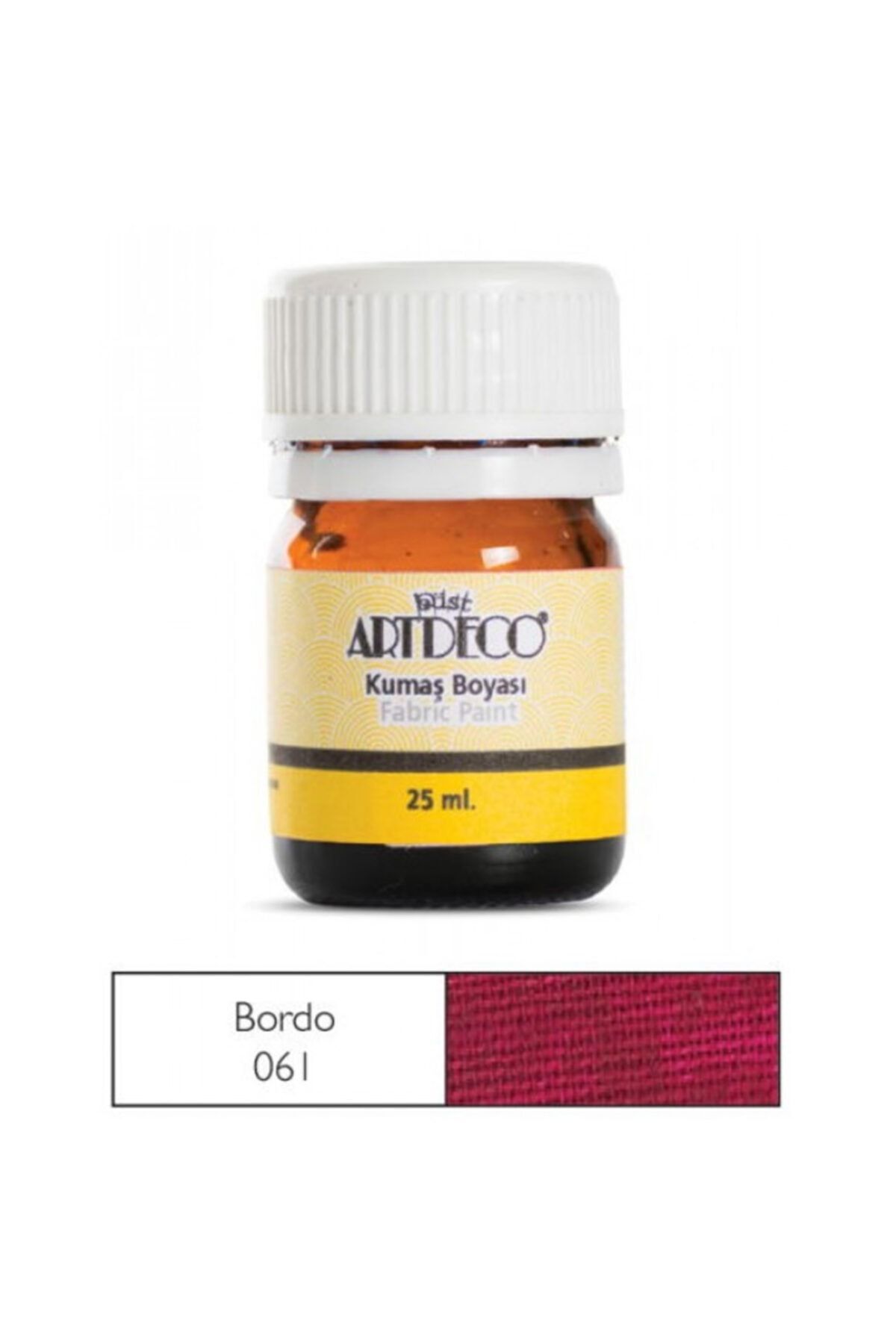 Kumaş Boyası 25ml Bordo 061