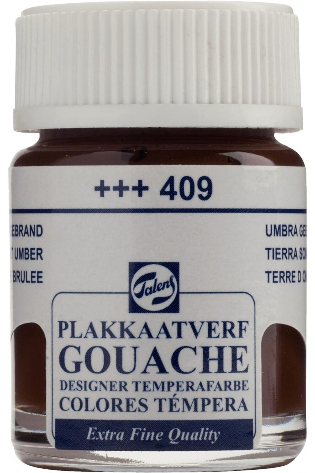 Gouache Jar 16ml Guaj Boya Burnt Umber / 409