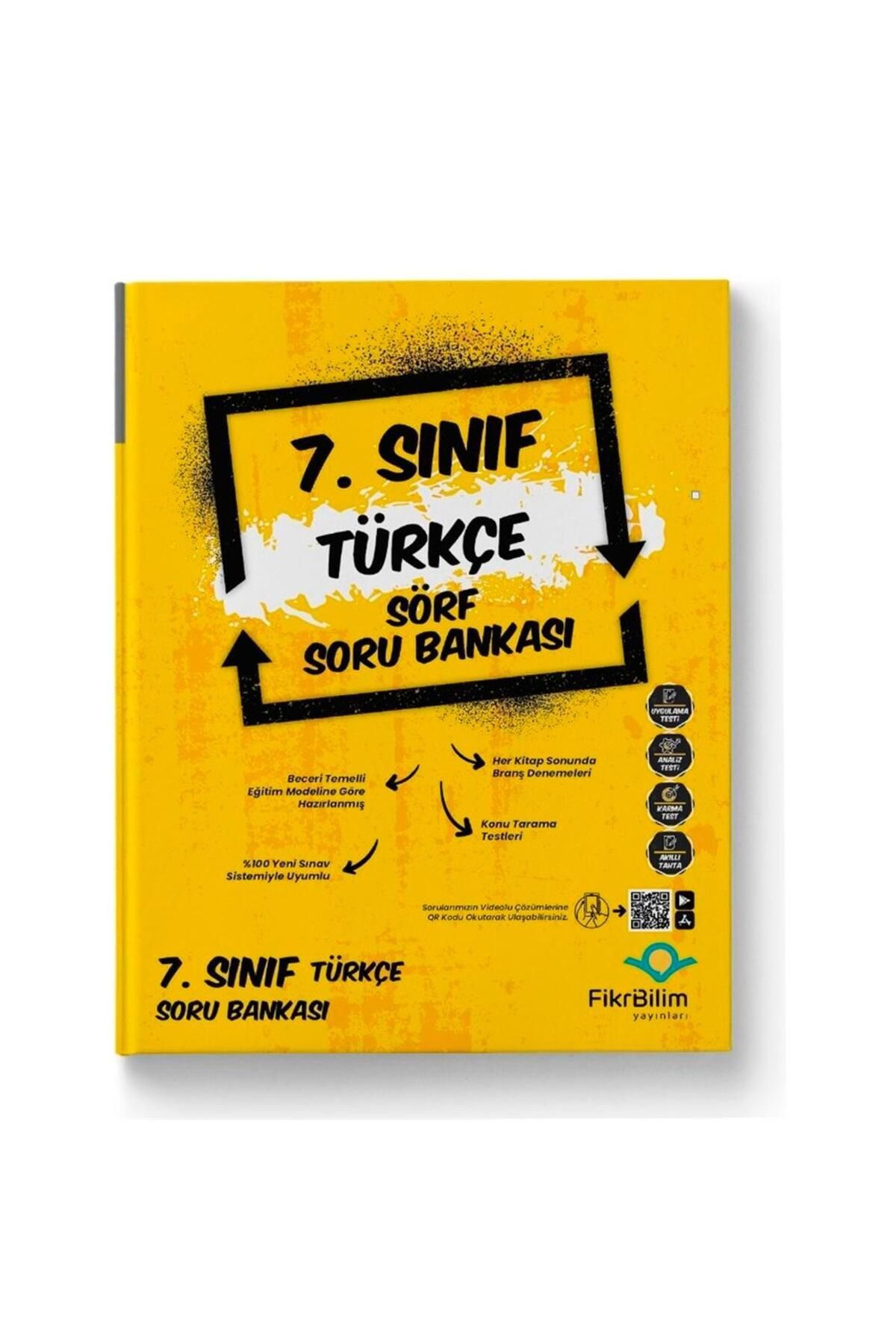 Fikri Bilim Yayınları 7.sınıf Türkçe Soru Bankası 2020-2021