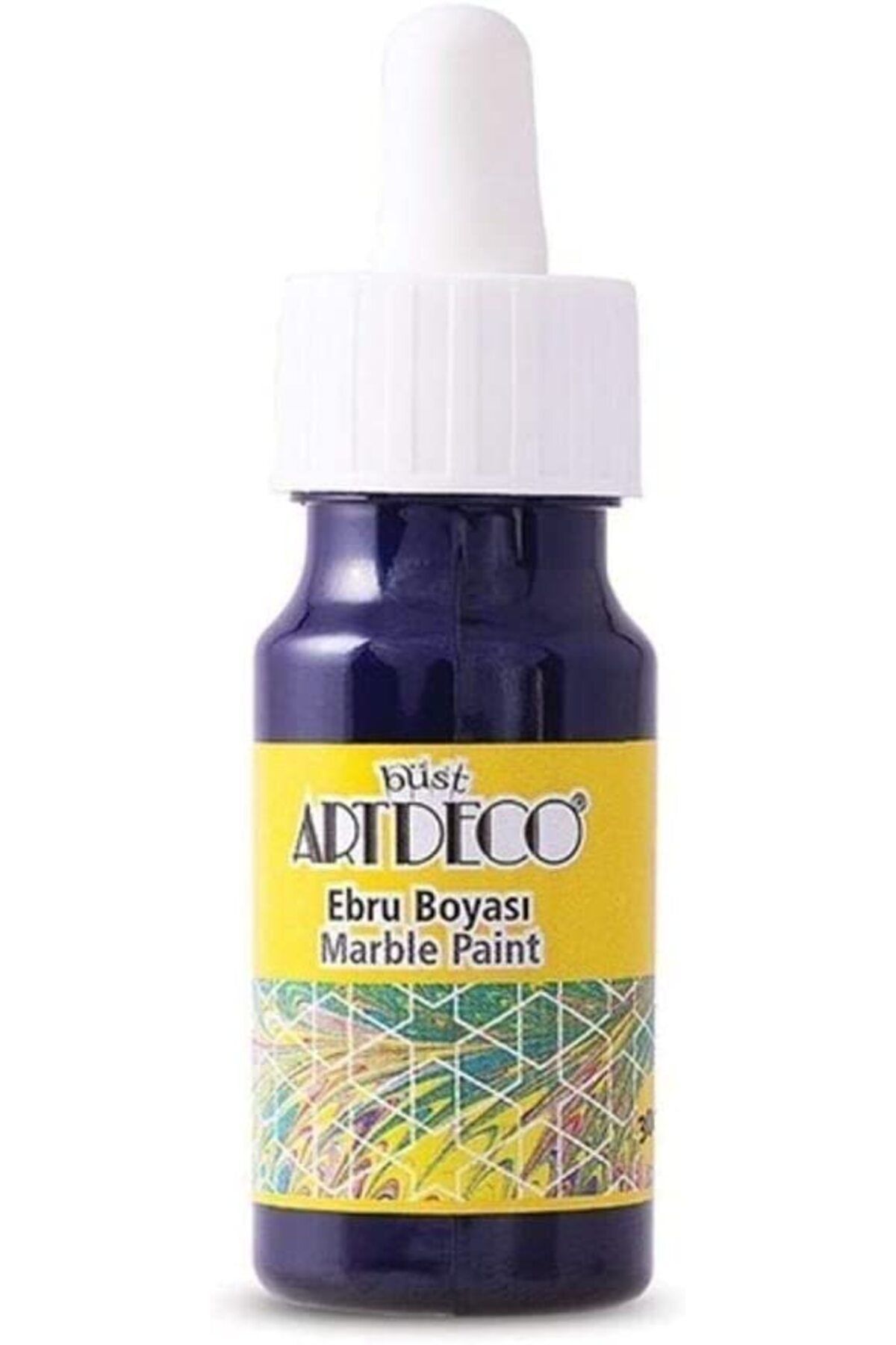 Damlalıklı Ebru Boyası 30ml Mor / 16b08