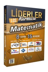 Liderler Karması 2024 Model 8.Sınıf LGS 8 Yayın Evinden 16 Matematik Branş Deneme