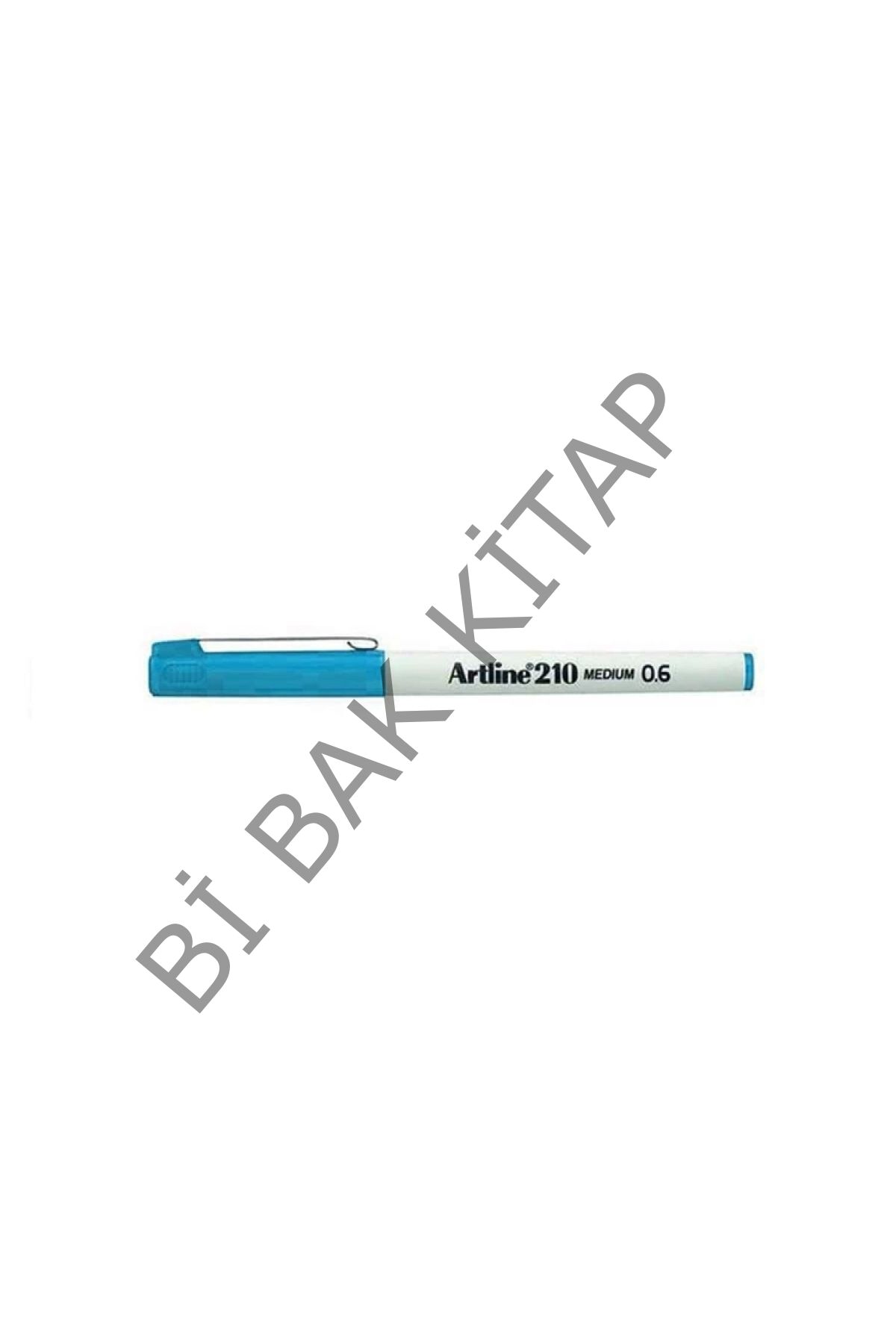 210 Keçe Uçlu Kalem 0.6mm Medium Liner Açık Mavi