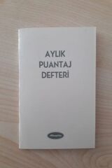 Altın Yıldız Aylık Puantaj Defteri 12 Adet 10*14