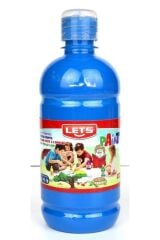 L-5106 Guaj Boya Plastik Şişe Mavi 500 ml.