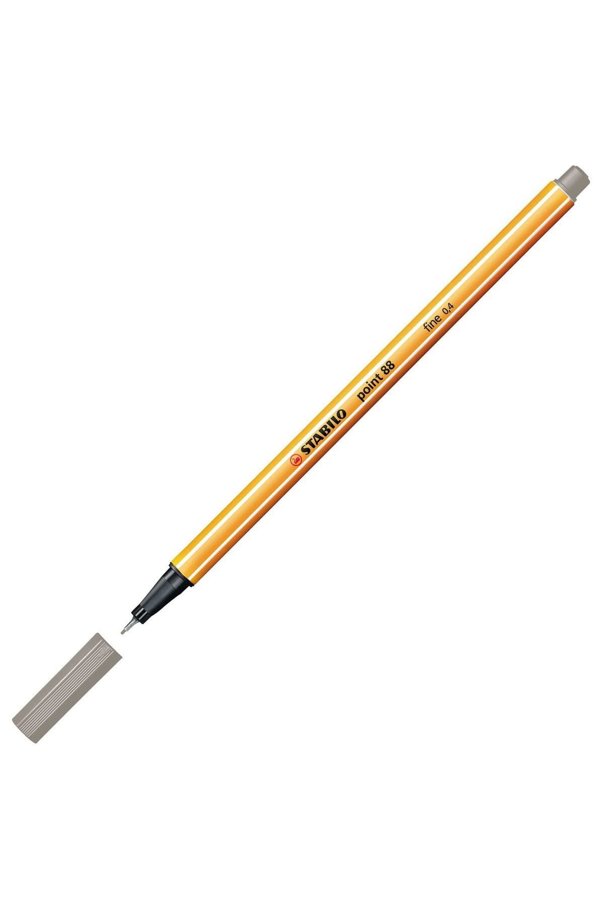 Point 88 Fineliner 0.4mm Keçe Uçlu Kalem 88/94 Açık Gri