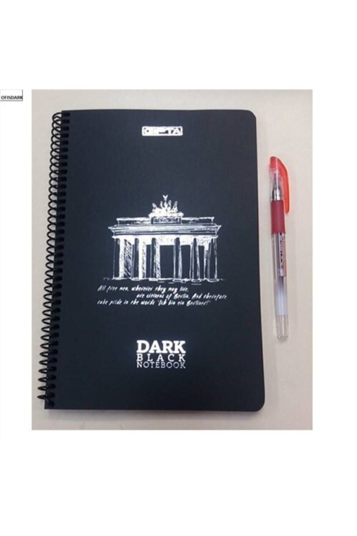 Dark Bkack Notebook Defter (Siyah Defter )