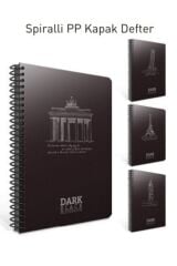 Dark Bkack Notebook Defter (Siyah Defter )