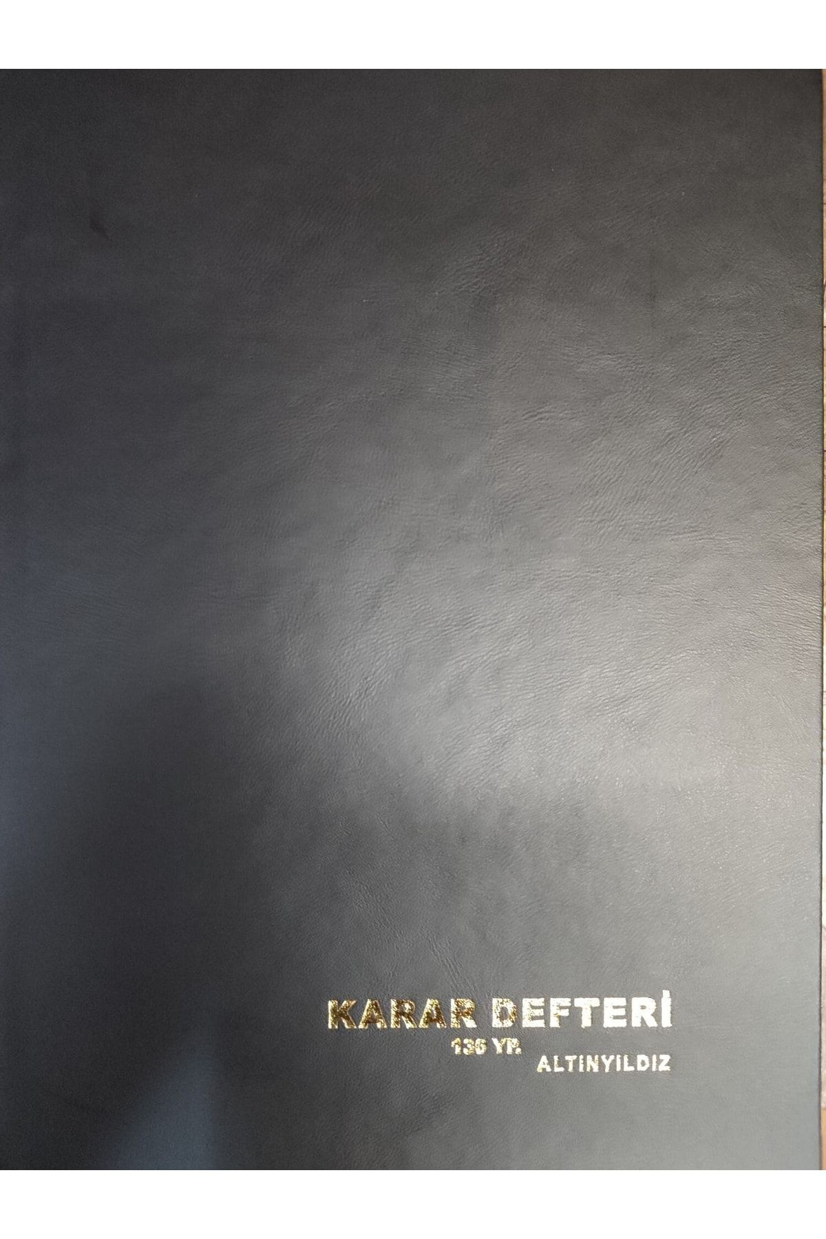 Karar Defteri 136 Yaprak Cilti