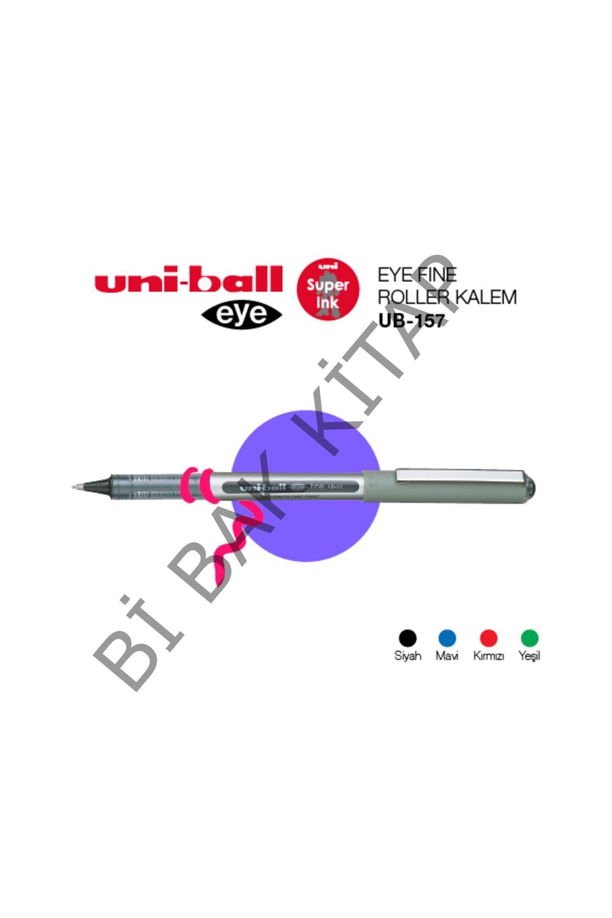 -ball Ub-157 Siyah Eye Fine 0.7 Kalem