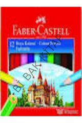 Faber Castel Boya Kalemi 12 Renk Yarım Boy