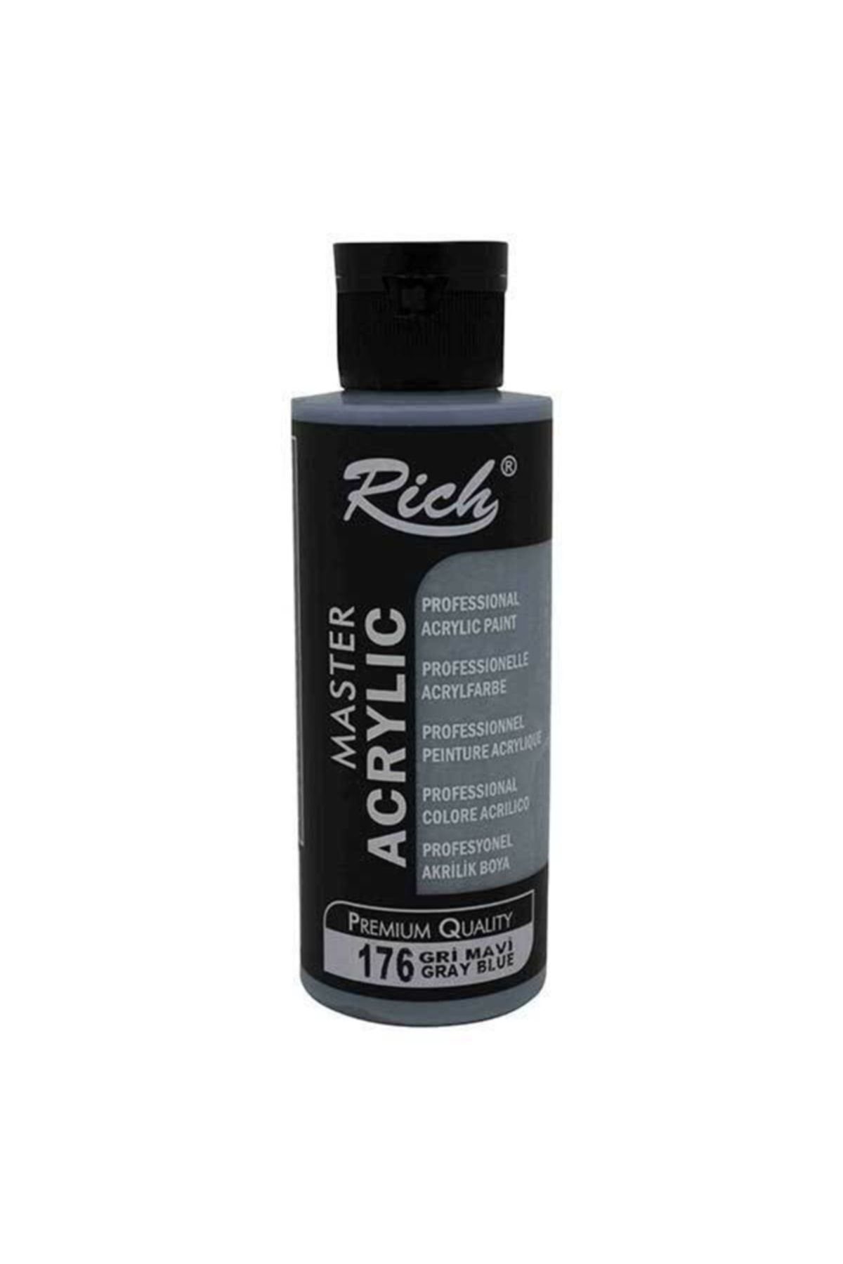 Master Acrylic Akrilik Boya 176 Gri Mavi 120 Cc