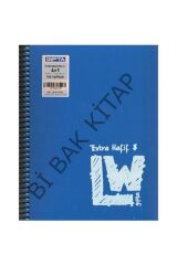 Ayraçlı Defter Spiralli Pp Kapak 17x24 Cm 4+1 150 Yaprak 3-2063000-2011