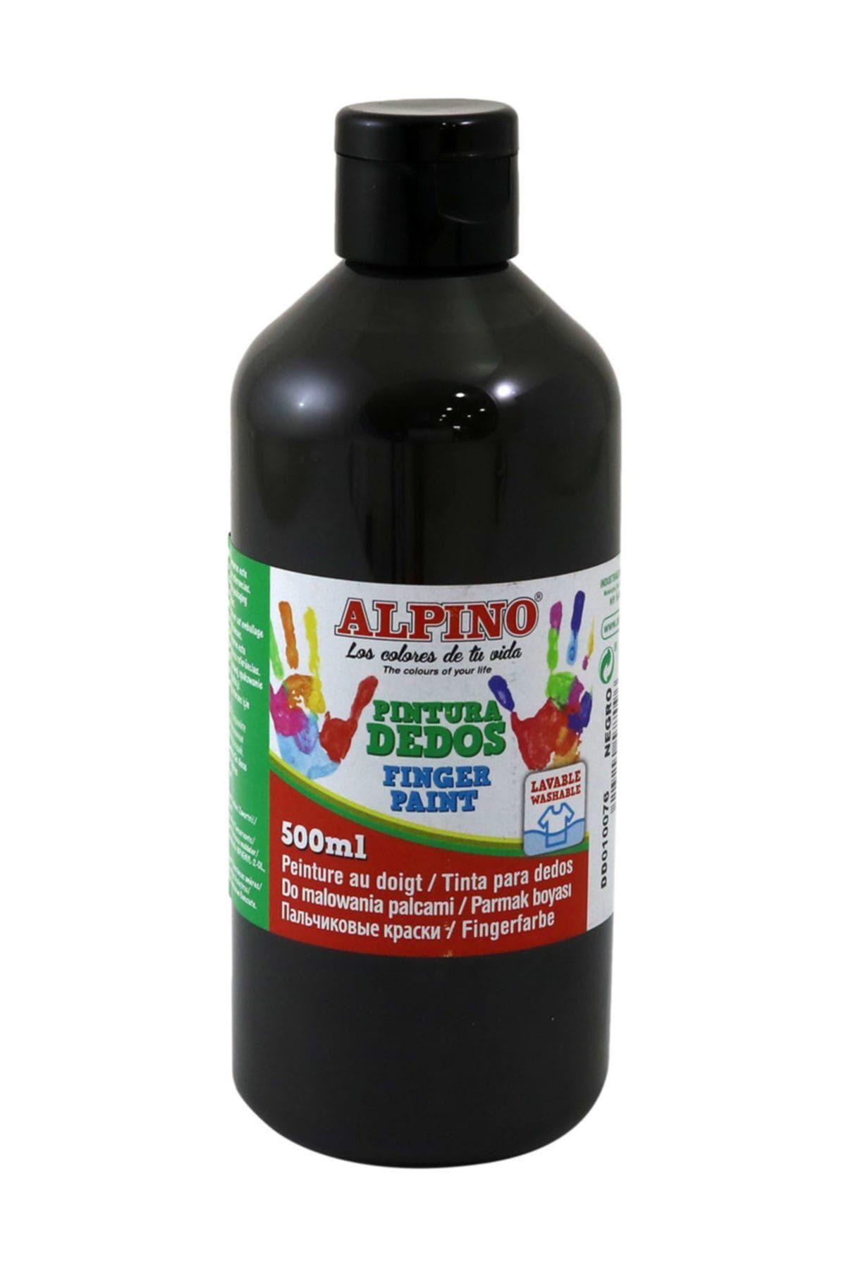 Alpıno Dd-76 Siyah Parmak Boyası 500 Ml