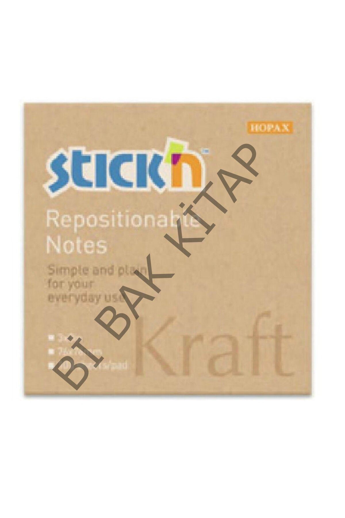 Stıckn 76*76 Kraft Notes 100 Yp