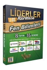 Liderler Karması 2024 Model 8.Sınıf LGS 8 Yayın Evinden 16 Fen Bilimleri Branş Deneme