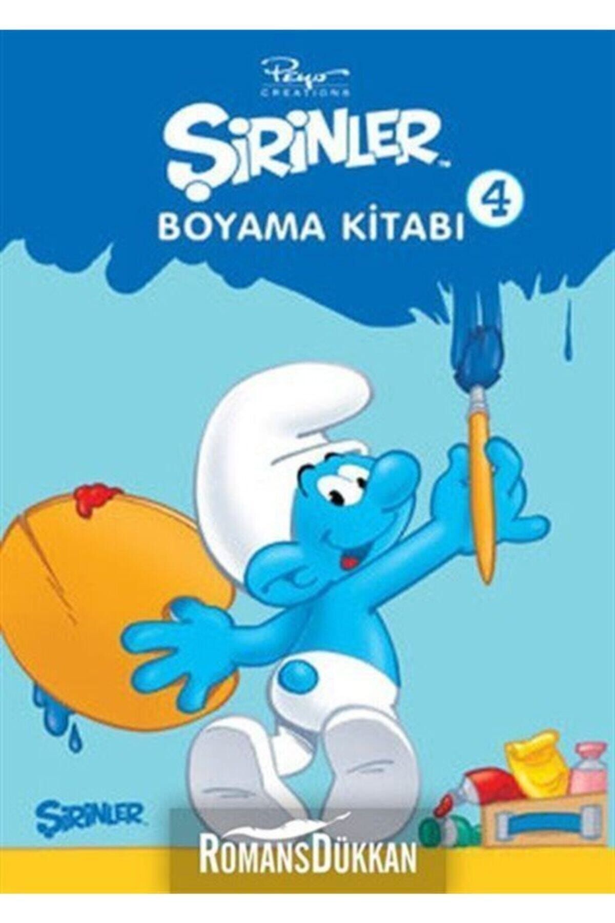 Şirinler Boyama Kitabı 4