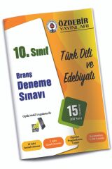 Özdebir Yayınları 10.sınıf Türk Dili Ve Edebyatı Branş Deneme Sınavı