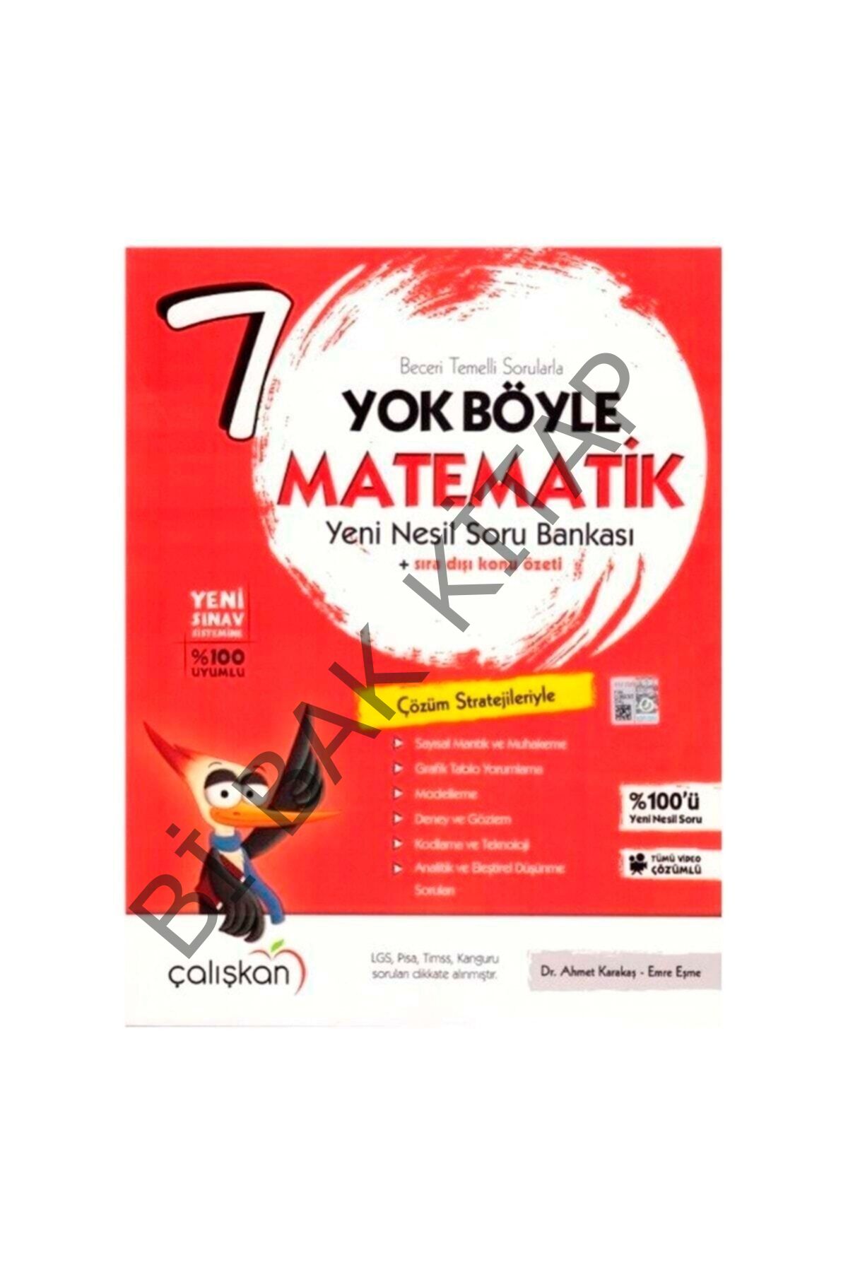 Çalışkan 7. Sınıf Yok Böyle Matematik Soru Bankası