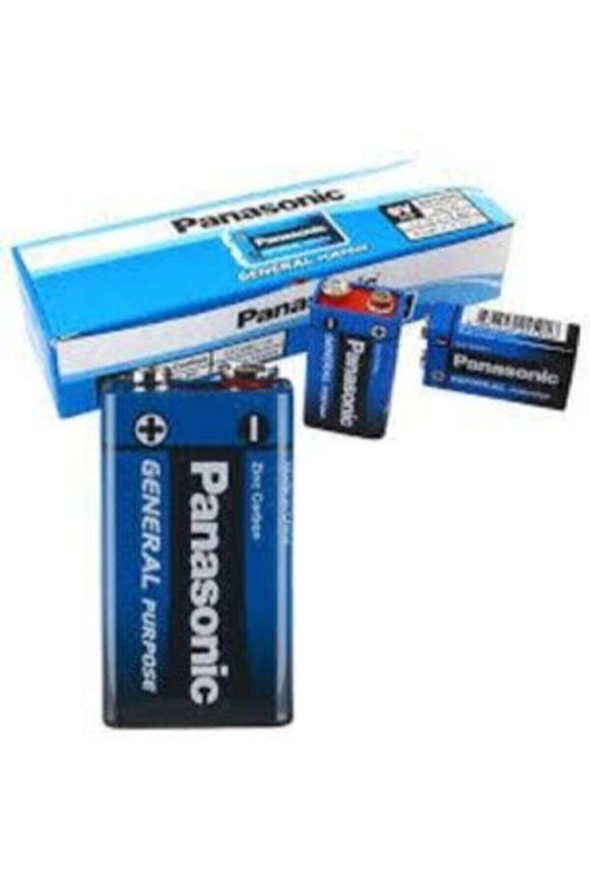 Pil 9v Kare Pil Panasonic-atc Tekli